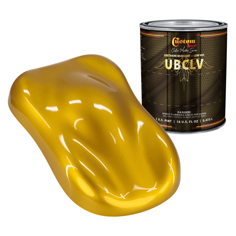 Custom Shop UPC Urethane Ultra Pearl Colors - Gold Pearl Basecoat- Pint