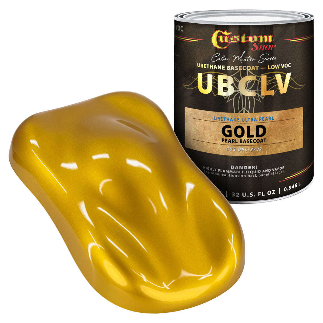 UPC Urethane Ultra Pearl Colors - Gold Pearl Basecoat- Quart