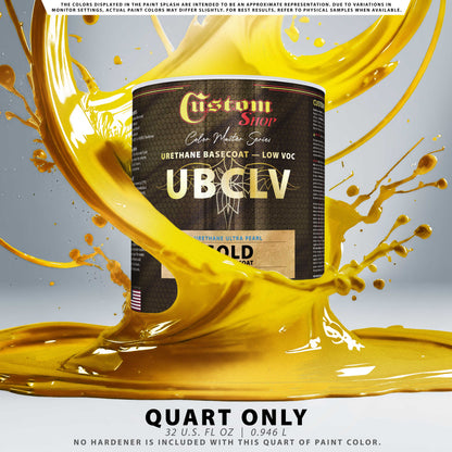 UPC Urethane Ultra Pearl Colors - Gold Pearl Basecoat- Quart