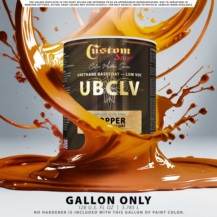 Custom Shop UPC Urethane Ultra Pearl Colors - Copper Pearl Basecoat- Gallon