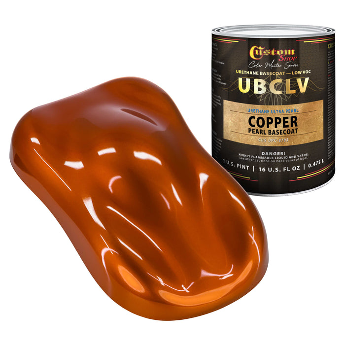 Custom Shop UPC Urethane Ultra Pearl Colors - Copper Pearl Basecoat- Pint