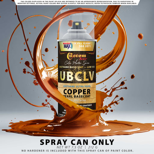 Custom Shop UPC Urethane Ultra Pearl Colors - Copper Pearl Basecoat- Spray Can