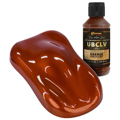 UPC Urethane Ultra Pearl Colors - Orange Pearl Basecoat - 4-Ounce Ready to Spray Bottle