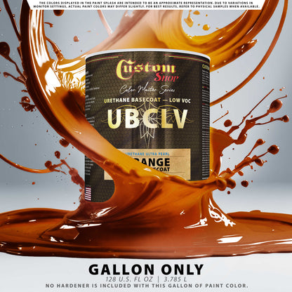 UPC Urethane Ultra Pearl Colors - Orange Pearl Basecoat- Gallon