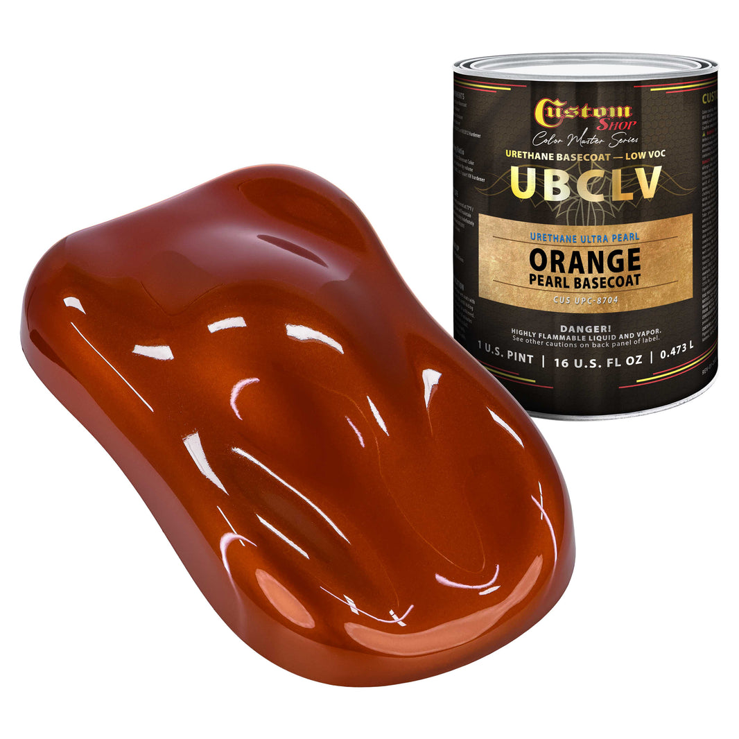 UPC Urethane Ultra Pearl Colors - Orange Pearl Basecoat- Pint