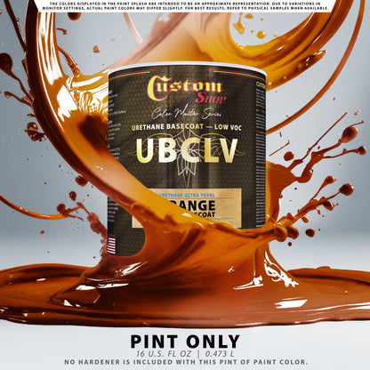 UPC Urethane Ultra Pearl Colors - Orange Pearl Basecoat- Pint
