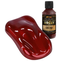 UPC Urethane Ultra Pearl Colors - Fire Red Pearl Basecoat - 4-Ounce Ready to Spray Bottle