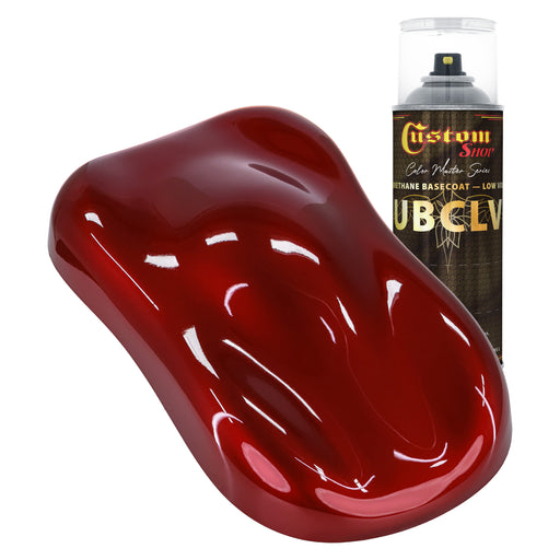 Custom Shop UPC Urethane Ultra Pearl Colors - Fire Red Pearl Basecoat- Spray Can