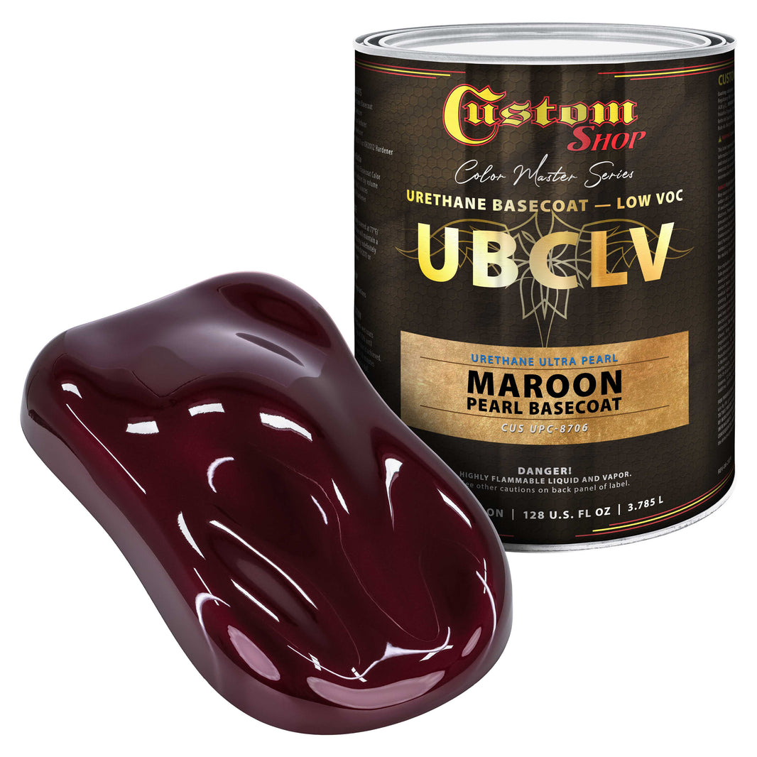 UPC Urethane Ultra Pearl Colors - Maroon Pearl Basecoat- Gallon