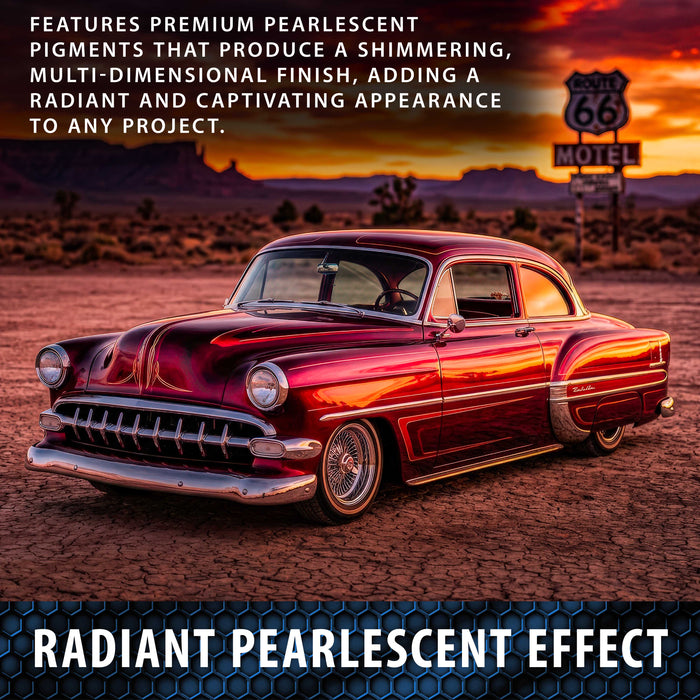 Custom Shop UPC Urethane Ultra Pearl Colors - Maroon Pearl Basecoat- Pint