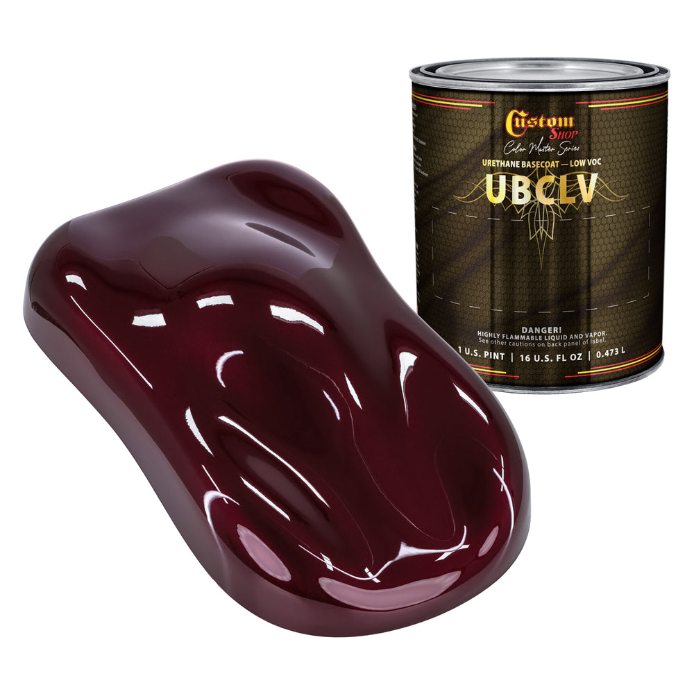 Custom Shop UPC Urethane Ultra Pearl Colors - Maroon Pearl Basecoat- Pint