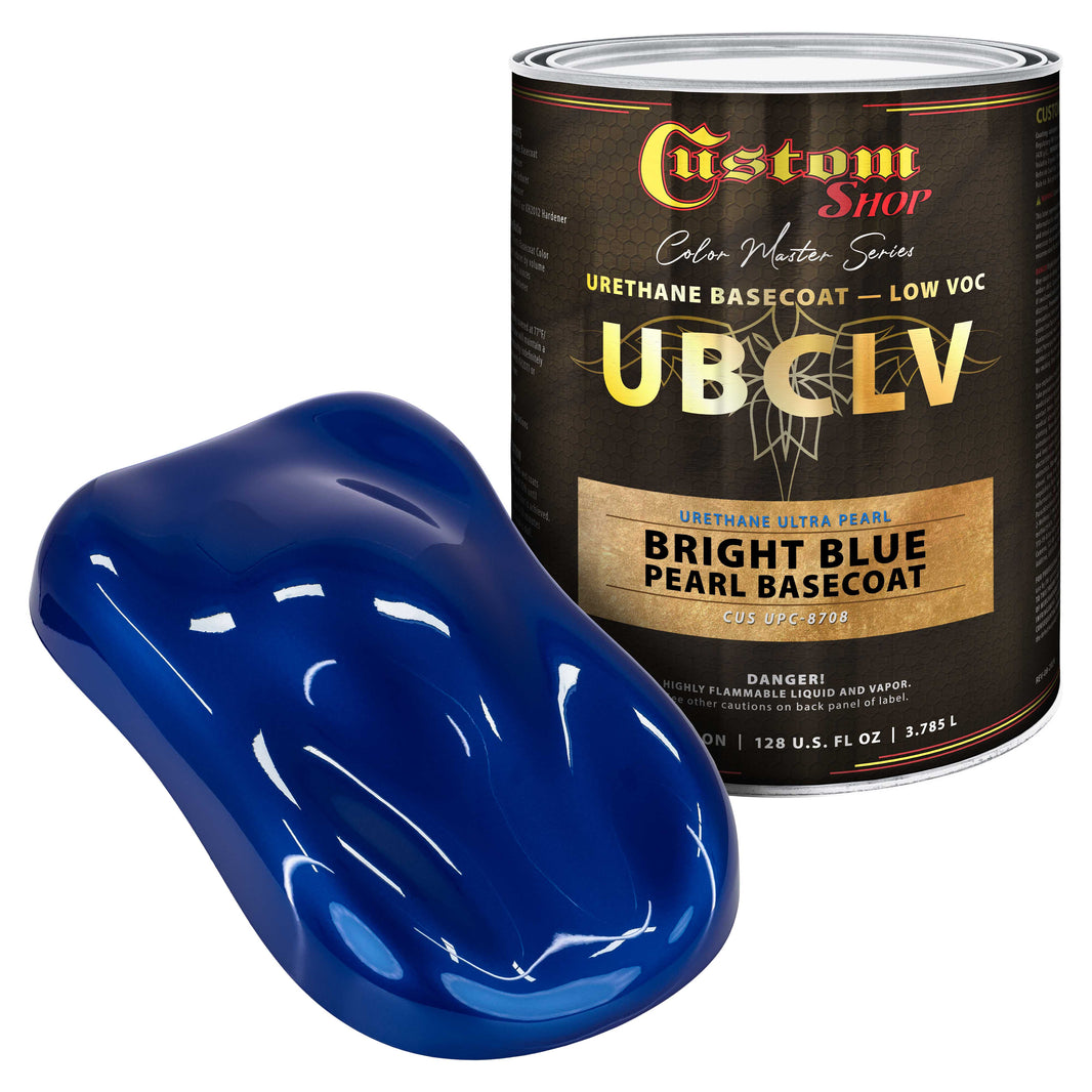 UPC Urethane Ultra Pearl Colors - Bright Blue Pearl Basecoat- Gallon