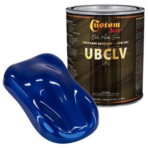 Custom Shop UPC Urethane Ultra Pearl Colors - Bright Blue Pearl Basecoat- Gallon