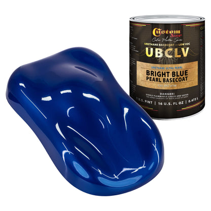 UPC Urethane Ultra Pearl Colors - Bright Blue Pearl Basecoat- Pint