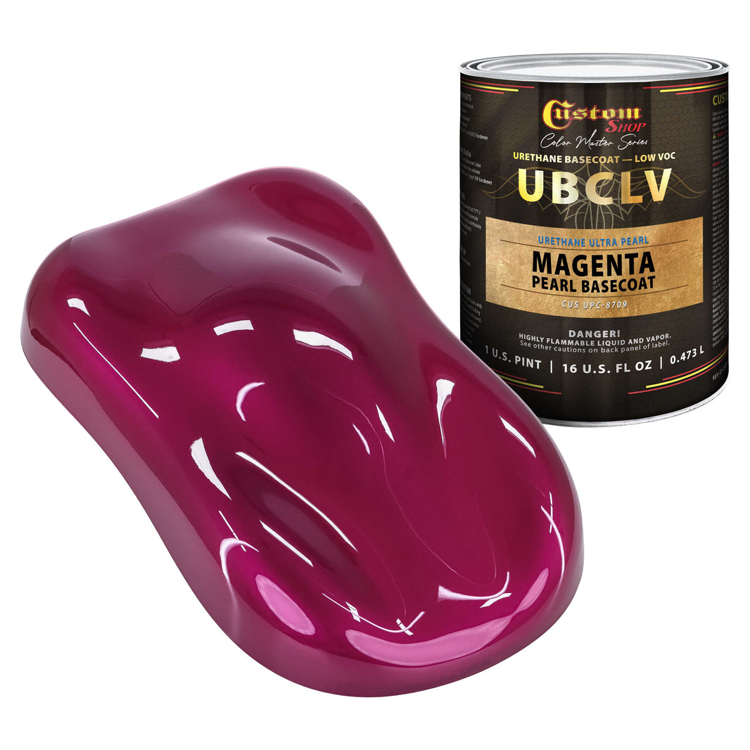 UPC Urethane Ultra Pearl Colors - Magenta Pearl Basecoat- Pint