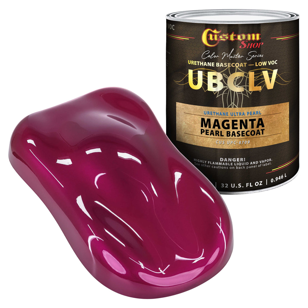 UPC Urethane Ultra Pearl Colors - Magenta Pearl Basecoat- Quart