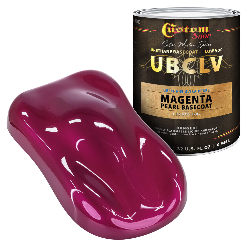 Custom Shop UPC Urethane Ultra Pearl Colors - Magenta Pearl Basecoat- Quart