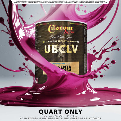 UPC Urethane Ultra Pearl Colors - Magenta Pearl Basecoat- Quart
