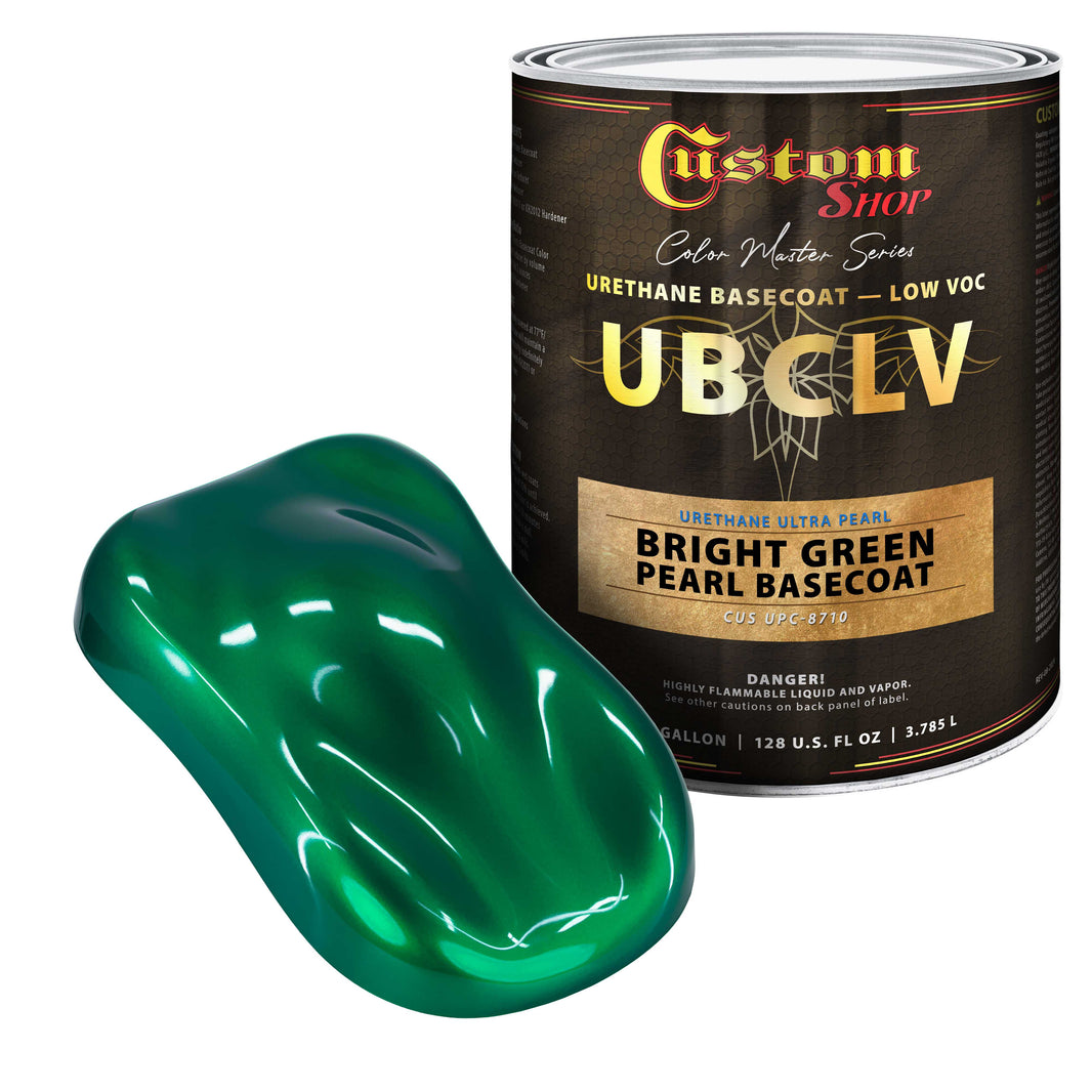 UPC Urethane Ultra Pearl Colors - Bright Green Pearl Basecoat- Gallon