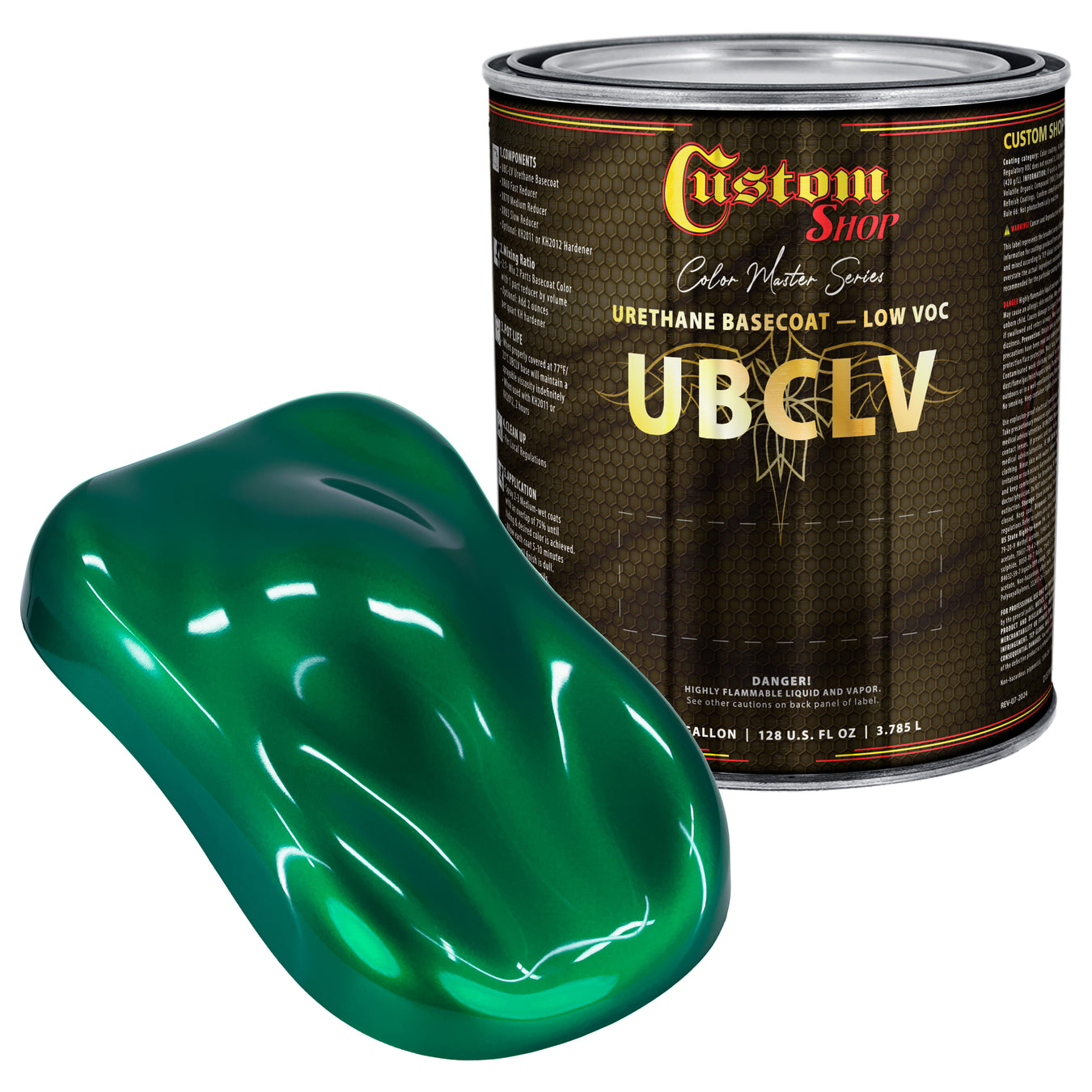 UPC Urethane Ultra Pearl Colors - Bright Green Pearl Basecoat
