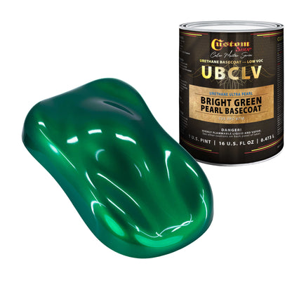 UPC Urethane Ultra Pearl Colors - Bright Green Pearl Basecoat- Pint