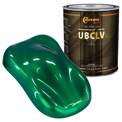 Custom Shop UPC Urethane Ultra Pearl Colors - Bright Green Pearl Basecoat- Quart