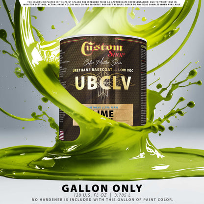 UPC Urethane Ultra Pearl Colors - Lime Pearl Basecoat- Gallon
