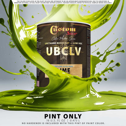 UPC Urethane Ultra Pearl Colors - Lime Pearl Basecoat- Pint