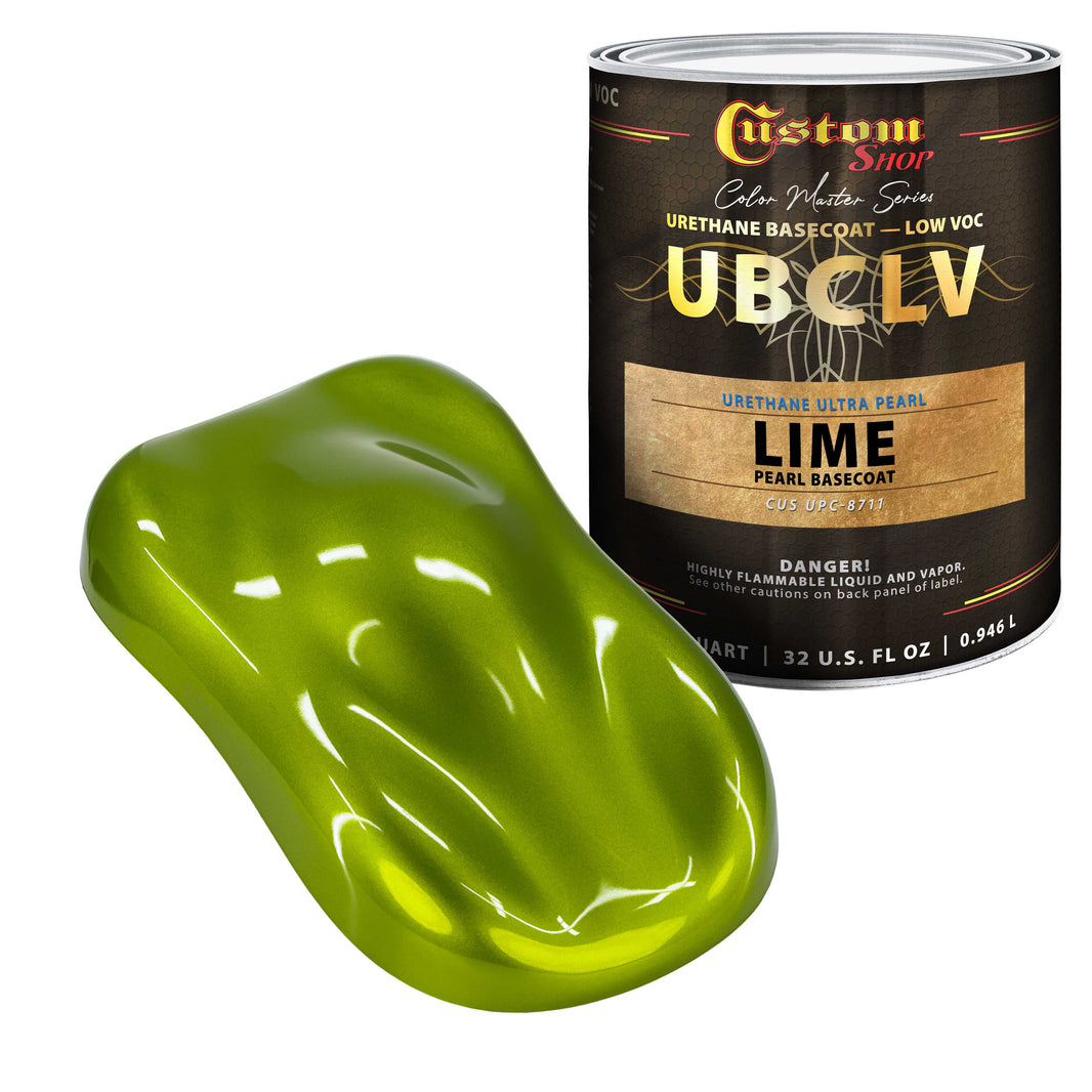 UPC Urethane Ultra Pearl Colors - Lime Pearl Basecoat- Quart
