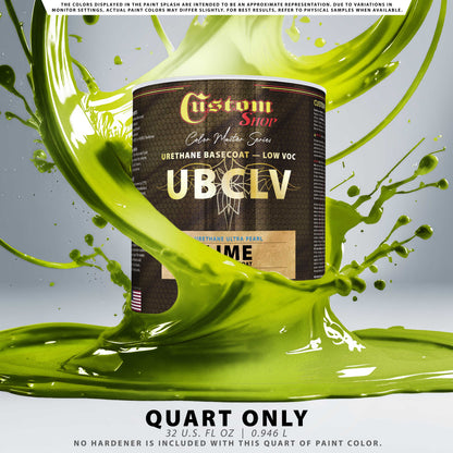 UPC Urethane Ultra Pearl Colors - Lime Pearl Basecoat- Quart