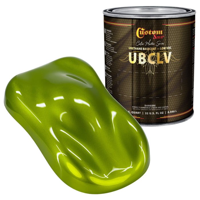 Custom Shop UPC Urethane Ultra Pearl Colors - Lime Pearl Basecoat- Quart