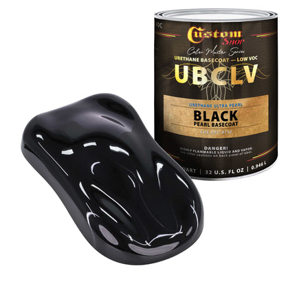 UPC Urethane Ultra Pearl Colors - Black Pearl Basecoat- Quart