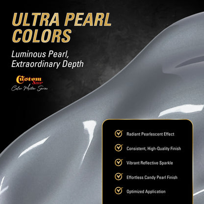 UPC Urethane Ultra Pearl Colors - Titanium Pearl Basecoat- Gallon Ultra Flow Kit