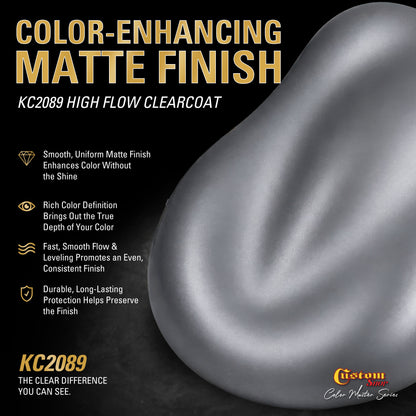 UPC Urethane Ultra Pearl Colors - Titanium Pearl Basecoat- Quart Matte Kit