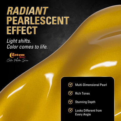 UPC Urethane Ultra Pearl Colors - Gold Pearl Basecoat- Gallon Ultra Flow Kit