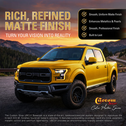 UPC Urethane Ultra Pearl Colors - Gold Pearl Basecoat- Gallon Matte Kit
