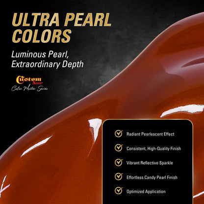 UPC Urethane Ultra Pearl Colors - Orange Pearl Basecoat- Gallon Gloss Kit
