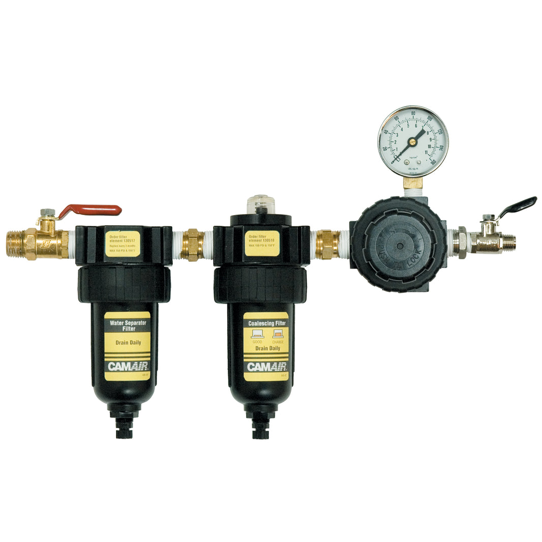 2-Stage Filter and Regulator System