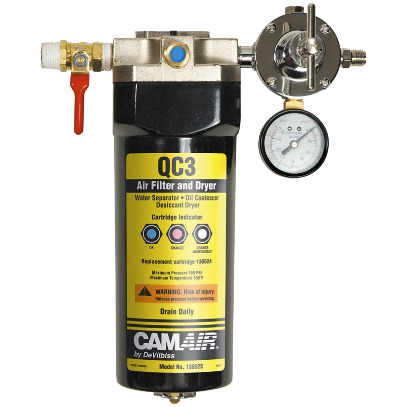 QC3 Light Duty Compact Desiccant Filter and Dryer Unit