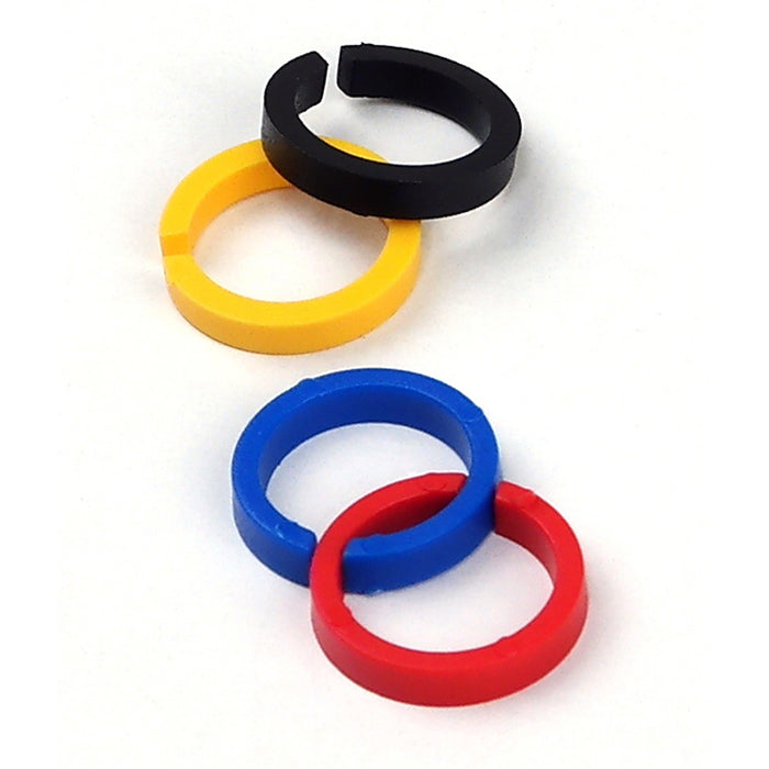 Color ID Ring Kit (4 Colors) for TEKNA Spray Guns