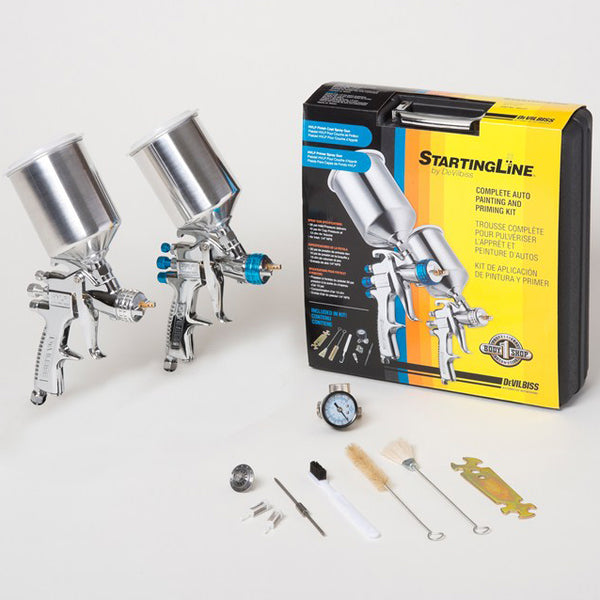 Starting Line 2 Gun Kit Finish And Primer Devilbiss — TCP Global