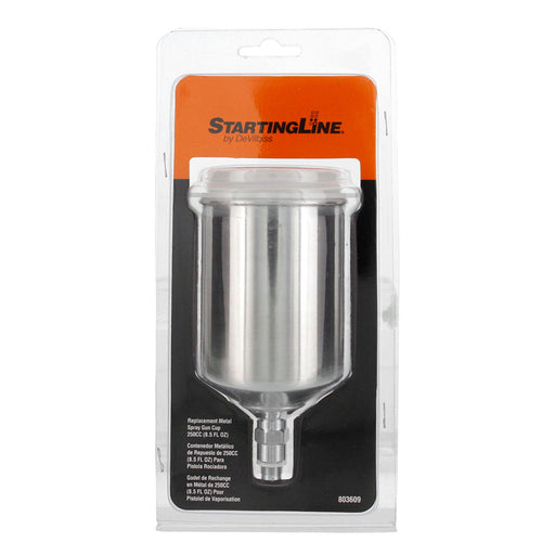 250cc Aluminum Gravity Feed Cup for Startingline Touch-Up Spray Guns