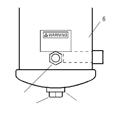 Desiccant Tank Screen for Air Dryer System (190953)