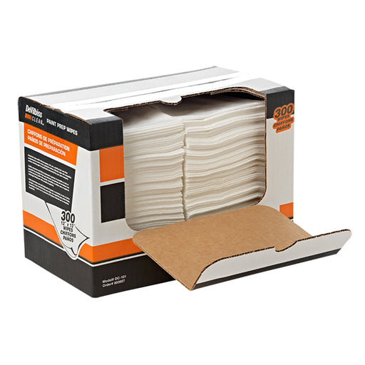 Paint Prep Wipes - Waterborne Compatible and Virtually Lint Free (803657)
