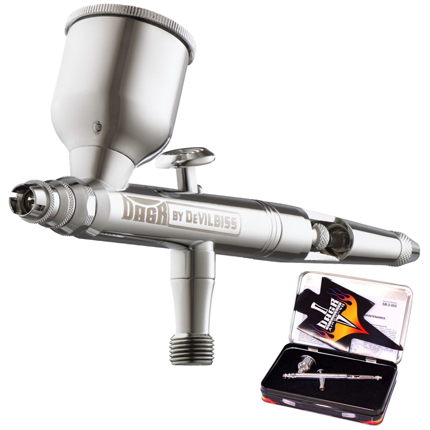 Devilbiss DAGR .35 mm Gravity Feed Dual-Action Airbrush (802609)