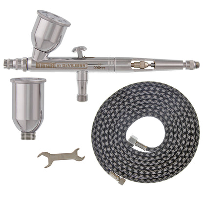DAGR .35 mm. Studio Gravity Feed Dual-Action Airbrush, 2 Cups and Hose (803125)