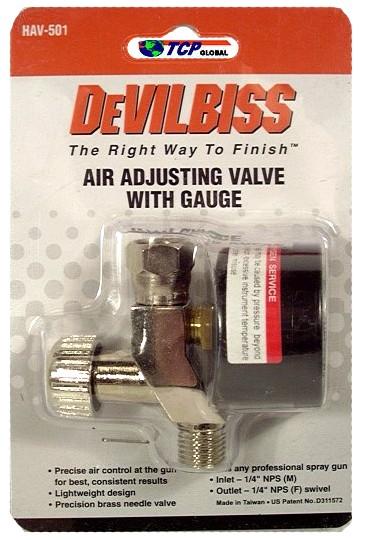180006 Air Adjusting Valve & Gauge – TCP Global