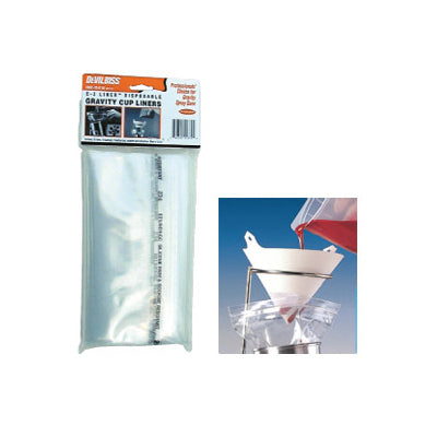 E-Z Liners Disposable Cup Liner Kit (48 Liners and Bushings) 190966