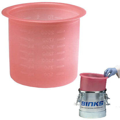 Disposable Tank Liners (Kit of 10) 192143 for 2.7 Gallon QMG Galvanized Pressure Tanks