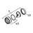 Air Cap (#505) and Retaining Ring Assembly 802841 for CVI Lightweight Spray Guns